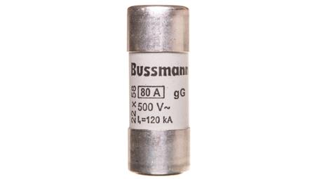 Wkładka cylindryczna 22x58mm 80A gG 500V AC C22G80-8839