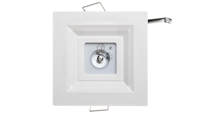 Oprawa awaryjna LOVATO P ECO LED 3W 315lm opt. otwarta 1h jednozadaniowa biała LVPO/3W/E/1/SE/X/WH-57088