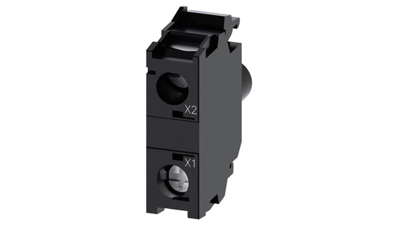 Oprawka blok LED niebieski 24V AC-DC montaż czołowy przył śrubowe SIRIUS ACT 3SU1401-1BB50-1AA0-21286