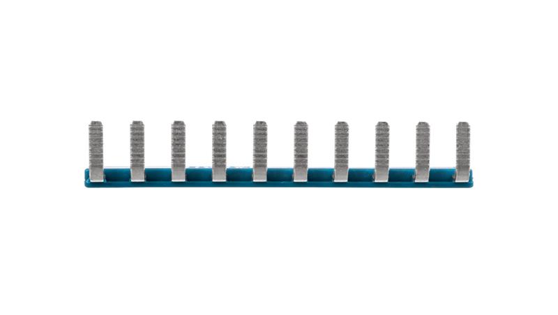 Mostek wtykany 10-torowy raster 6,15mm niebieski EB 10- DIK BU 2716680-77924 Mostek wtykany 10-torowy raster 6,15mm niebieski EB 10- DIK BU 2716680-77924