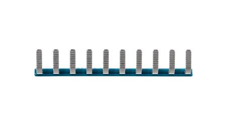 Mostek wtykany 10-torowy raster 6,15mm niebieski EB 10- DIK BU 2716680-77924