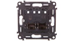 VALENA LIFE Gniazdo komputerowe podwójne RJ45 kat.6a UTP 753045-34152