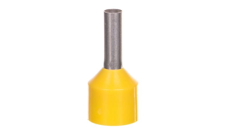 Końcówka tulejkowa izolowana AHK 6/12 żółta 61746505 /100szt./-79689