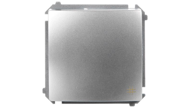 Simon Basic Łącznik krzyżowy 10AX 250V srebrny mat BMW7.01/43-40977 Simon Basic Łącznik krzyżowy 10AX 250V srebrny mat BMW7.01/43-40977