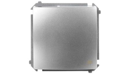 Simon Basic Łącznik krzyżowy 10AX 250V srebrny mat BMW7.01/43-40977