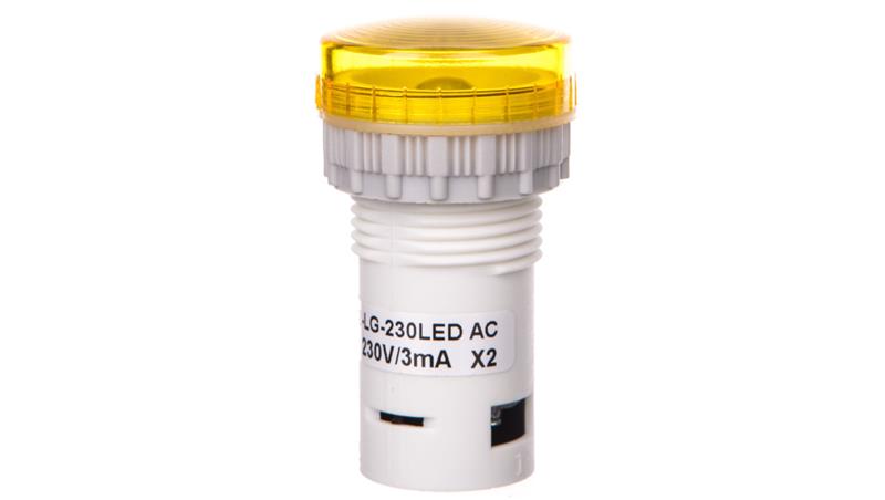 Lampka kompaktowa żółta PK22-LG-230-LED-AC-6682 Lampka kompaktowa żółta PK22-LG-230-LED-AC-6682