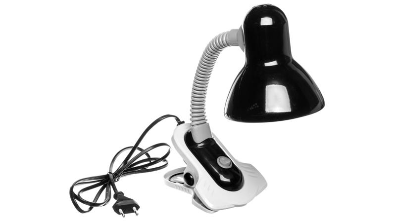 Lampka biurkowa max 10W LED E27 IP20 II klasa SUZI HR-60-B czarny 07151-60033
