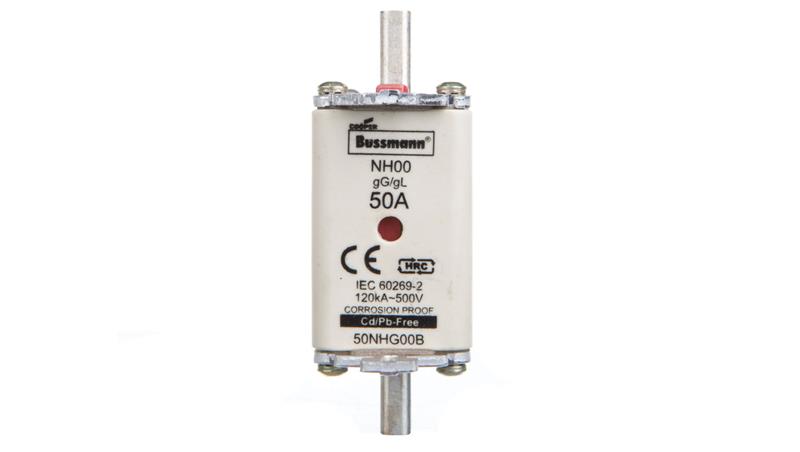 Wkładka bezpiecznikowa NH00 50A gL/gG 500V 50NHG00B-5304