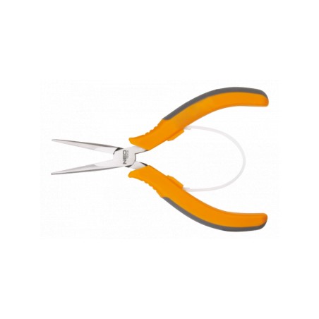 Szczypce precyzyjne wydłużone proste 130 mm