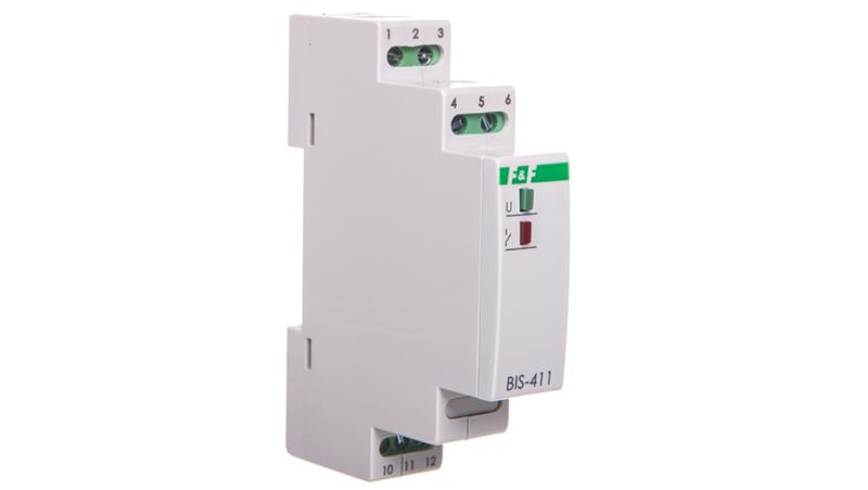 Przekaźnik bistabilny 1P 16A separowany 24V AC/DC Inrush BIS-411i-24V BIS-411-LED-24V-25279 Przekaźnik bistabilny 1P 16A separowany 24V AC/DC Inrush BIS-411i-24V BIS-411-LED-24V-25279
