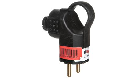 HELMO Wtyczka gumowa 2P+Z 16A IK08 UNISCHUKO zaciski śrubowe 096929-28964