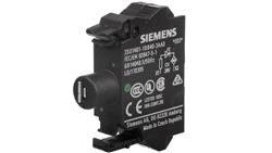 Oprawka blok LED zielony 24V AC-DC montaż czołowy przył sprężynowe SIRIUS ACT 3SU1401-1BB40-3AA0-21303
