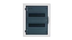 Rozdzielnica modułowa 2x12 p/t ECONOMIC BOX RP 2/24 drzwi transparentne (N+PE) IP40 2515-01-69058
