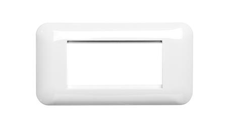 KOS45 Ramka podwójna + uchwyt do modułów 45x45 biała 3504103-38012