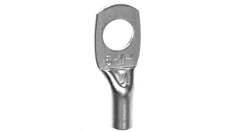 Końcówka oczkowa miedziana cynowana 4mm2 M6 KORO 4/6 E11KM-01020199780 /100szt./-76289