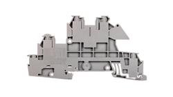 Złączka szynowa 5-przewodowa 4mm2 szara/żółto-zielona UTI 2,5-PE/L/N 3076030-64909