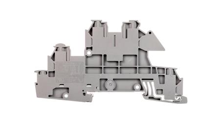 Złączka szynowa 5-przewodowa 4mm2 szara/żółto-zielona UTI 2,5-PE/L/N 3076030-64909