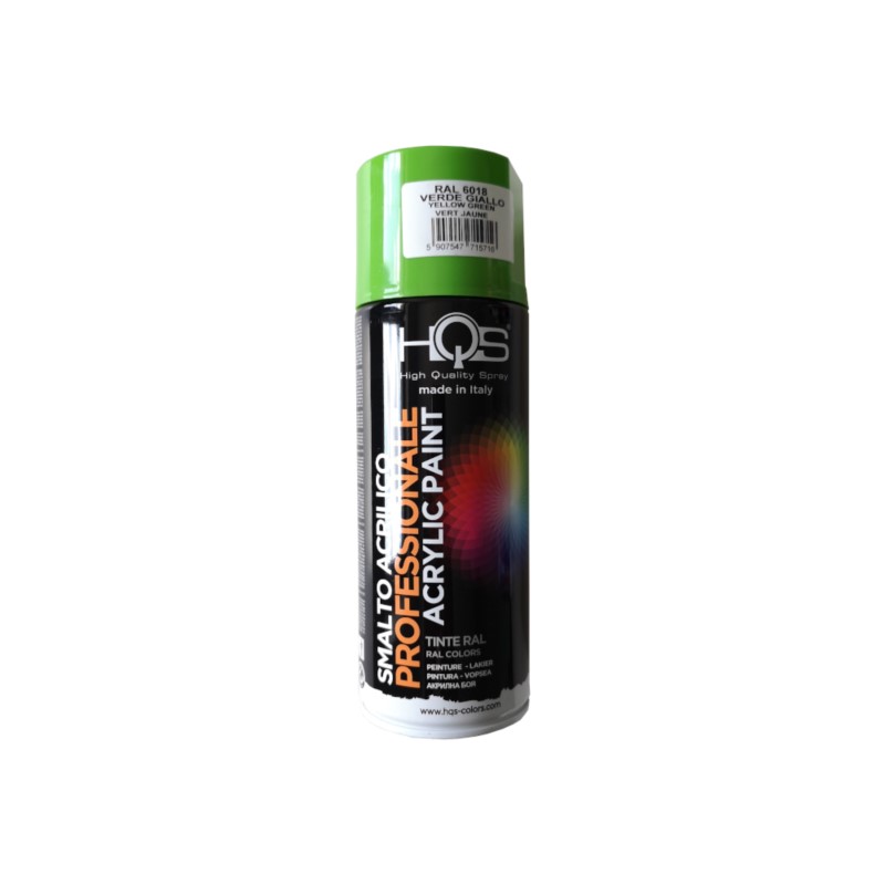 Lakier HQS 400ml Zielony żółty RAL6018 Lakier HQS 400ml Zielony żółty RAL6018