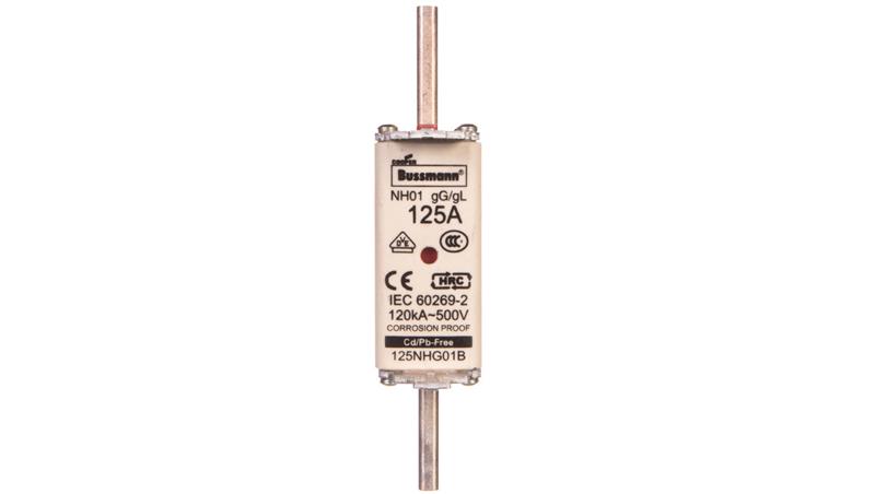 Wkładka bezpiecznikowa NH1 125A gL/gG 500V 125NHG01B-5317