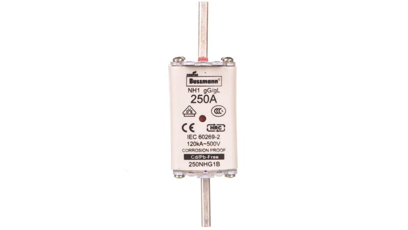 Wkładka bezpiecznikowa NH1 250A gL/gG 500V 250NHG1B-5290