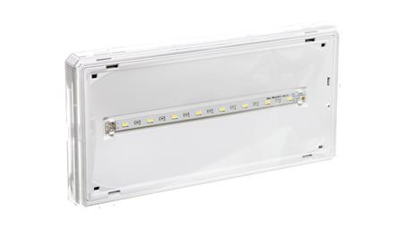 Oprawa awaryjna EXIT LED 3W 350lm 1h jednozadaniowa AT biała ETE/3W/B/1/SE/AT/WH-57149