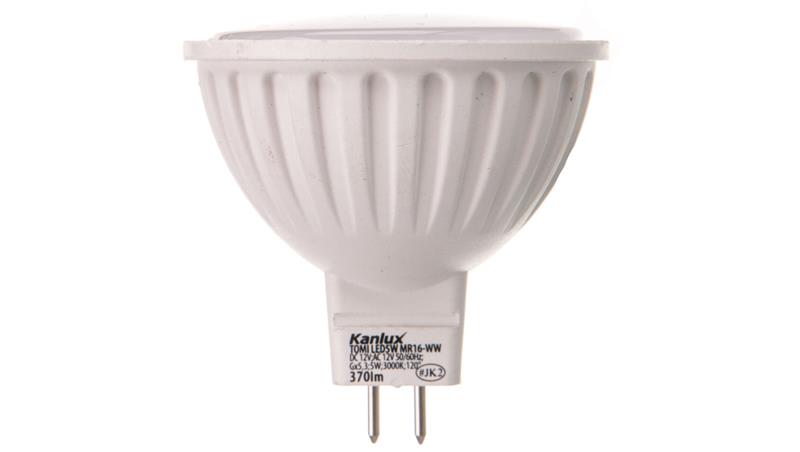 Żarówka LED Gx5,3 TOMI LED5W MR16-WW 370lm 3000K barwa ciepła 22704-48684