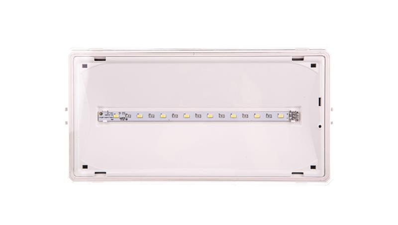 Oprawa awaryjna EXIT IP65 1W 3h dwuzadaniowa biała ETE/1W/C/3/SA/X/WH-57093 Oprawa awaryjna EXIT IP65 1W 3h dwuzadaniowa biała ETE/1W/C/3/SA/X/WH-57093
