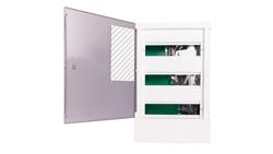 Rozdzielnica modułowa 3x12 podtynkowa IP40 drzwi białe pełne Mini Pragma MIP22312-69490