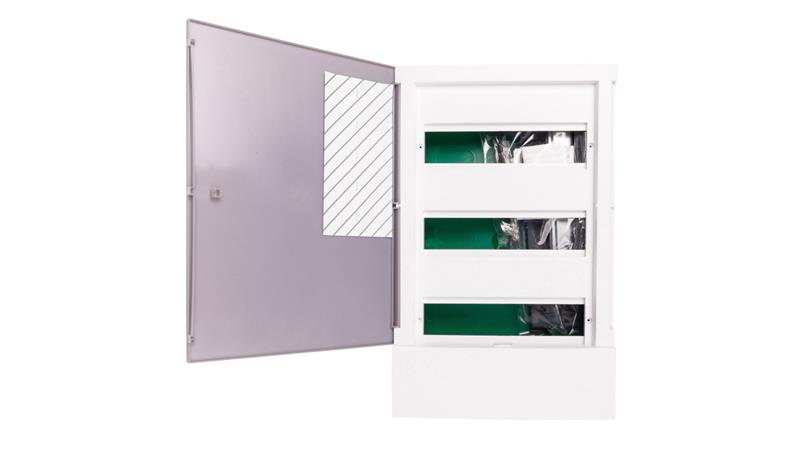 Rozdzielnica modułowa 3x12 podtynkowa IP40 drzwi białe pełne Mini Pragma MIP22312-69490