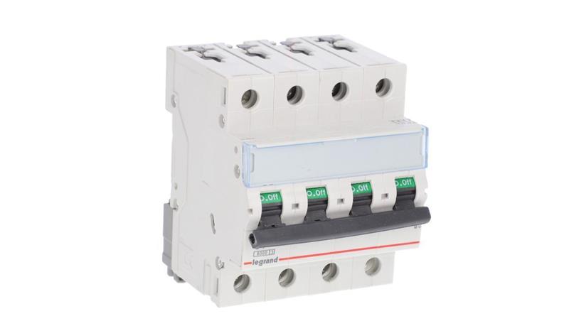 Wyłącznik nadprądowy 4P C 1A 6kA AC S304 TX3 403554-17695 Wyłącznik nadprądowy 4P C 1A 6kA AC S304 TX3 403554-17695