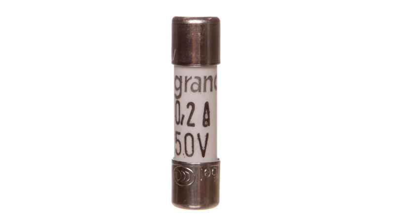 Wkładka bezpiecznikowa cylindryczna 5x20mm 0,2A F 250V 010202-8891 Wkładka bezpiecznikowa cylindryczna 5x20mm 0,2A F 250V 010202-8891