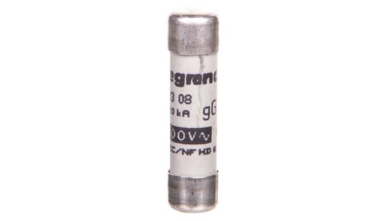 Wkładka bezpiecznikowa cylindryczna 8,5x31,5mm 8A gG 400V 012308-9089