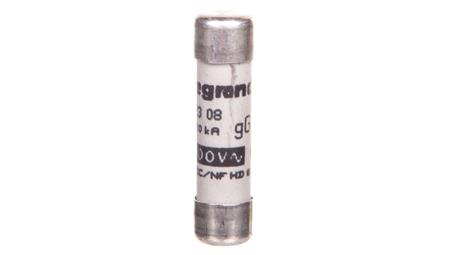 Wkładka bezpiecznikowa cylindryczna 8,5x31,5mm 8A gG 400V 012308-9089