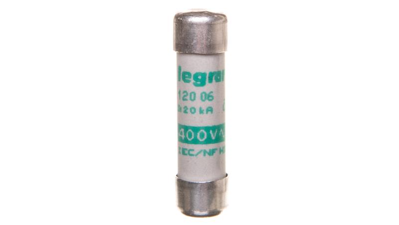 Wkładka bezpiecznikowa cylindryczna 8,5x31,5mm 6A aM 500V 012006-8964
