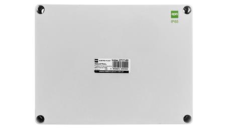 INDUSTRIAL Puszka hermetyczna n/t 220x170x107 IP65 szara 2717-00-70806
