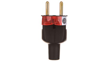 HELMO Wtyczka przenośna 2P 16A czarna 050181-28958