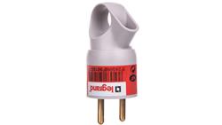 HELMO Wtyczka przenośna z uchwytem 2P+Z 16A szara 50105-28926