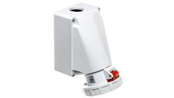 Gniazdo stałe 5P 63A 400V czerwone IP67 11387-30454