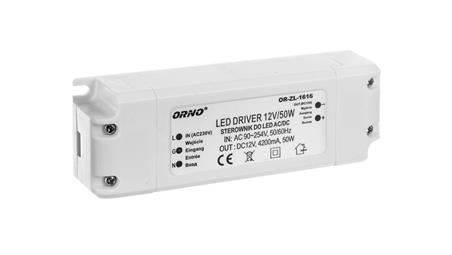 Zasilacz LED 12V DC 50W 4,2A IP20 OR-ZL-1616-50544