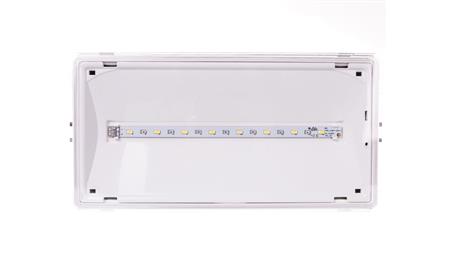 Oprawa awaryjna EXIT IP65 3W 1h jednozadaniowa biała ETE/3W/E/1/SE/X/WH-57081