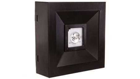 Oprawa awaryjna LOVATO N ECO LED 3W 315lm (opt. otwarta) 1h jednozadaniowa czarna LVNO/3W/E/1/SE/X/BL-57079