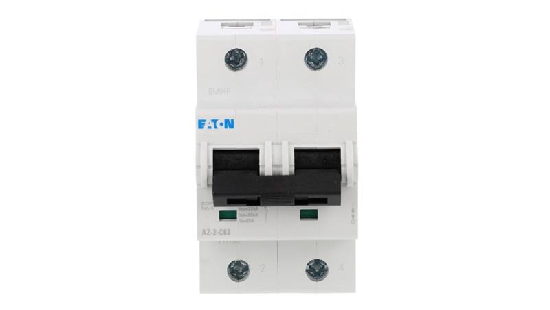 Wyłącznik nadprądowy 2P C 63A 25kA AC AZ-2-C63 211795-18045