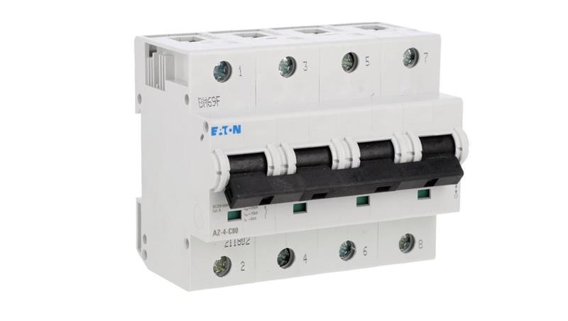 Wyłącznik nadprądowy 4P C 80A 20kA AC AZ-4-C80 211802-17181