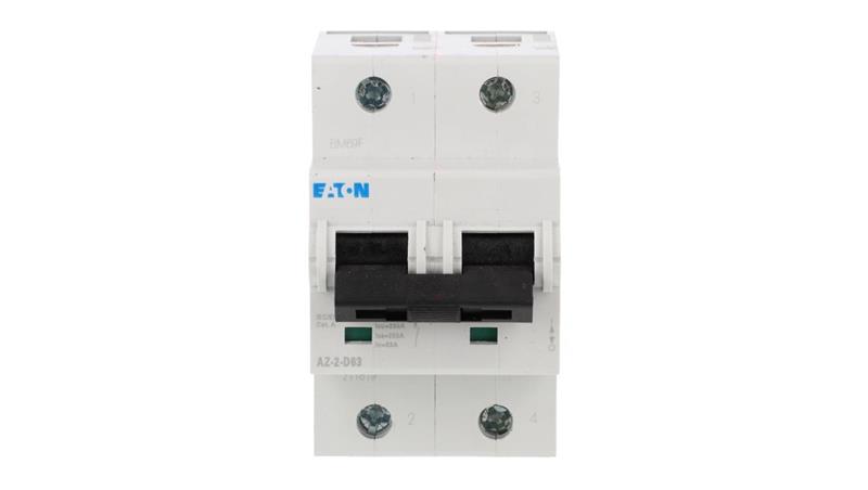 Wyłącznik nadprądowy 2P D 63A 25kA AC AZ-2-D63 211819-18085 Wyłącznik nadprądowy 2P D 63A 25kA AC AZ-2-D63 211819-18085