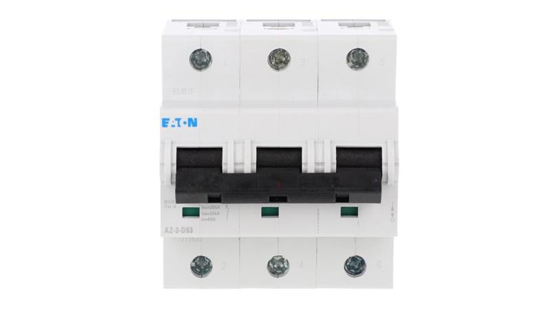 Wyłącznik nadprądowy 3P D 63A 25kA AC AZ-3-D63 211820-16593 Wyłącznik nadprądowy 3P D 63A 25kA AC AZ-3-D63 211820-16593