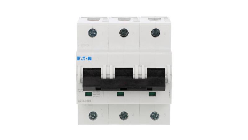 Wyłącznik nadprądowy 3P D 100A 15kA AC AZ-3-D100 211828-16726
