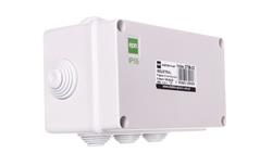 INDUSTRIAL Puszka hermetyczna n/t 156x95x68 z 8 dławnicami IP55 szara 2705-02-70825