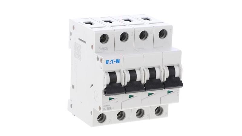 Wyłącznik nadprądowy 4P B 8A 15kA AC FAZ-B8/4 279030-18109