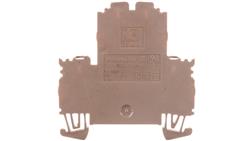 Złączka szynowa 2-piętrowa 4-przewodowa 2,5mm2 beżowa ATEX WDK 2.5N 1041600000-75243