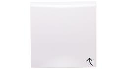 B.Kwadrat Płytka czołowa gniazda z/u z pokrywą śnieżnobiały 3965898999-42062